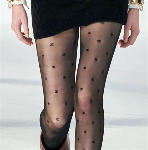 chanel logo tights price|chanel logo tights dupe.